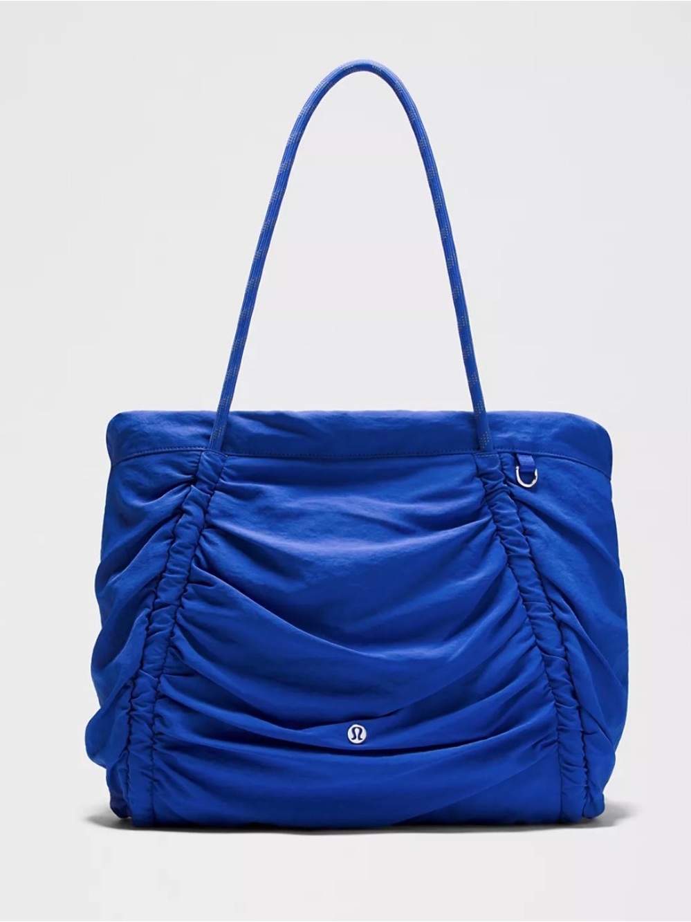 lululemon athletica Royal Blue Ruched Tote